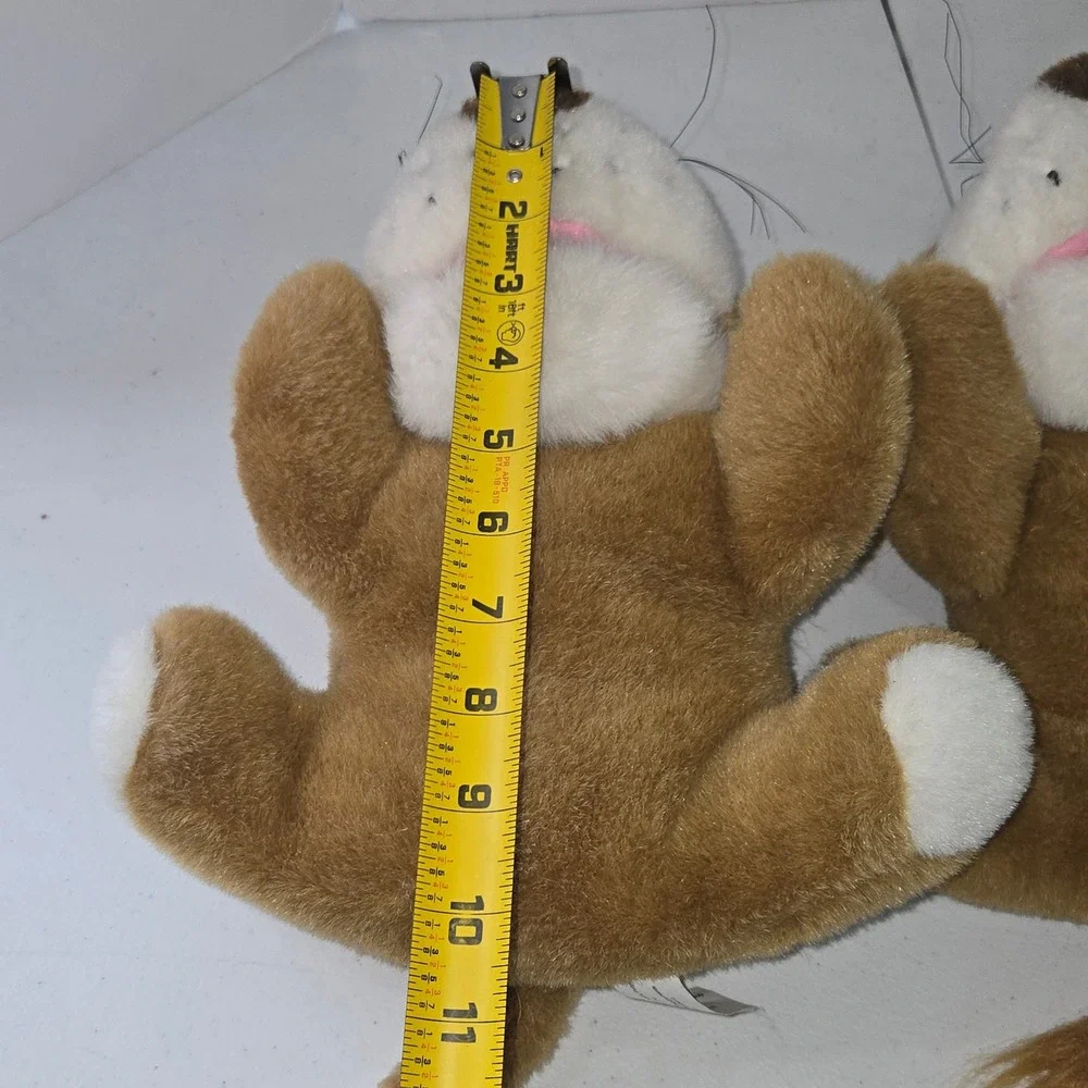 McGraw-Hill Learning Group Lion Hand Puppet Plush Lot of 3 Brown Jungle Animal